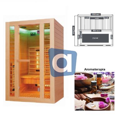 Sauna Safir in offerta cromoterapia