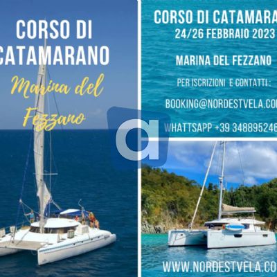 Corso di manovre di Catamarano a vela