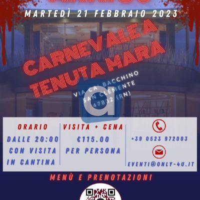 Cena con Delitto Anni '80 - Carnevale a Tenuta Mara