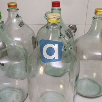 10 Boccioni in vetro da 5 litri