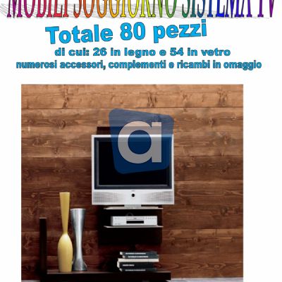 Vendita stock mobili soggiorno porta TV 80 pezzi