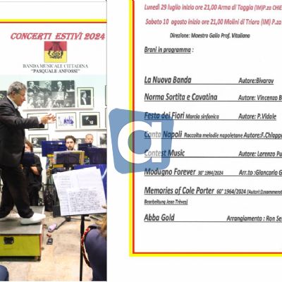 Vitaliano Gallo dirige I concerti estivi 2024