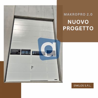 Portone sezionale industriale MakroPro 2 0 3 100 m x 3 300 m