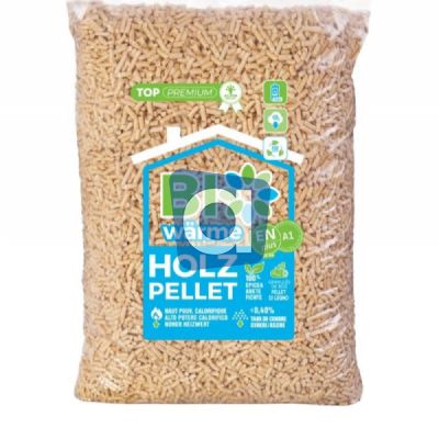 Pellet Bio Warme Holz Pellet 100 abete bianco